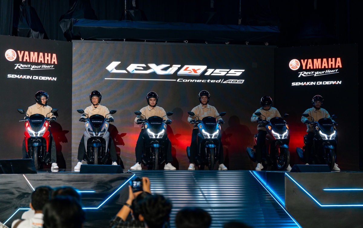 Launching Eksklusif Yamaha LEXi LX 155, Konsumen Bisa Beli Online