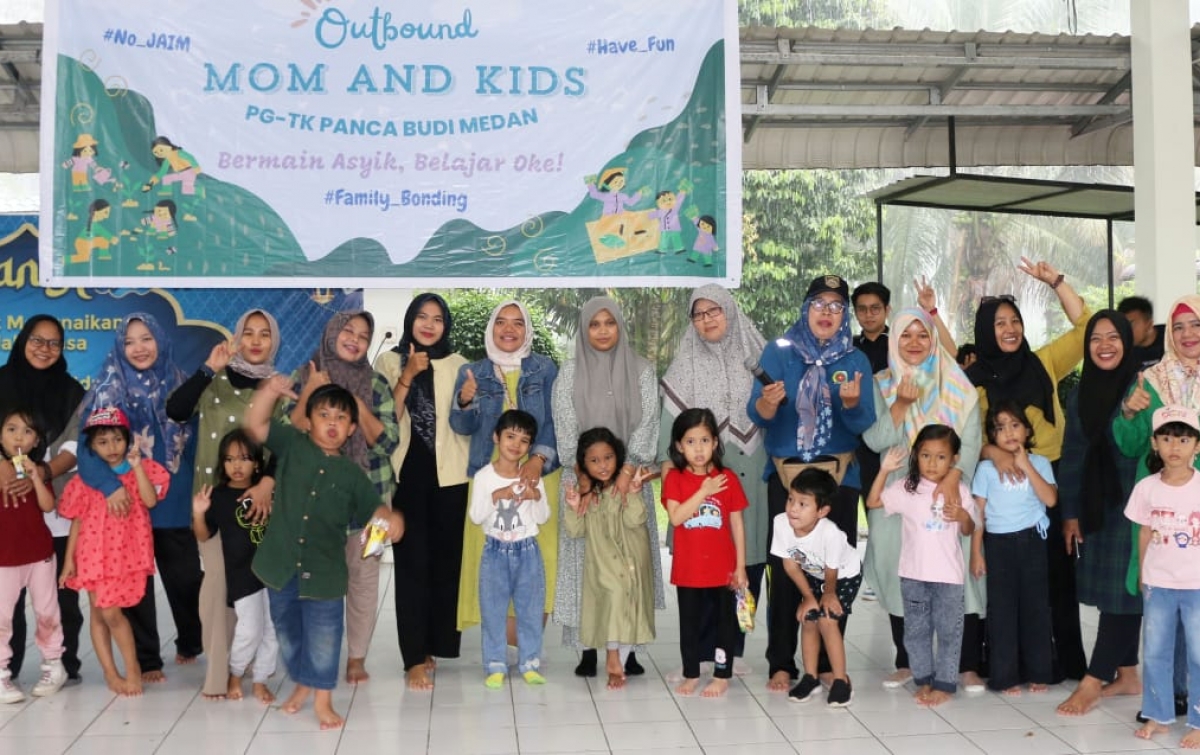 Outbond Mom And Kids PG/TK Pancabudi Medan Sukses