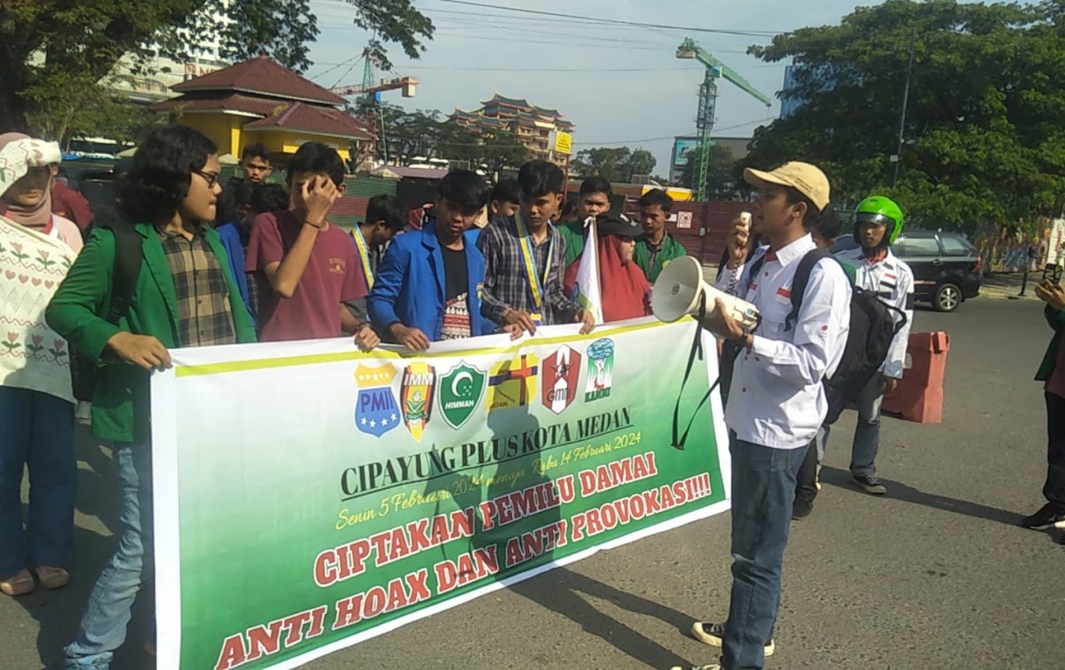 Cipayung Plus Kota Medan Ajak Masyarakat Ciptakan Pemilu Damai