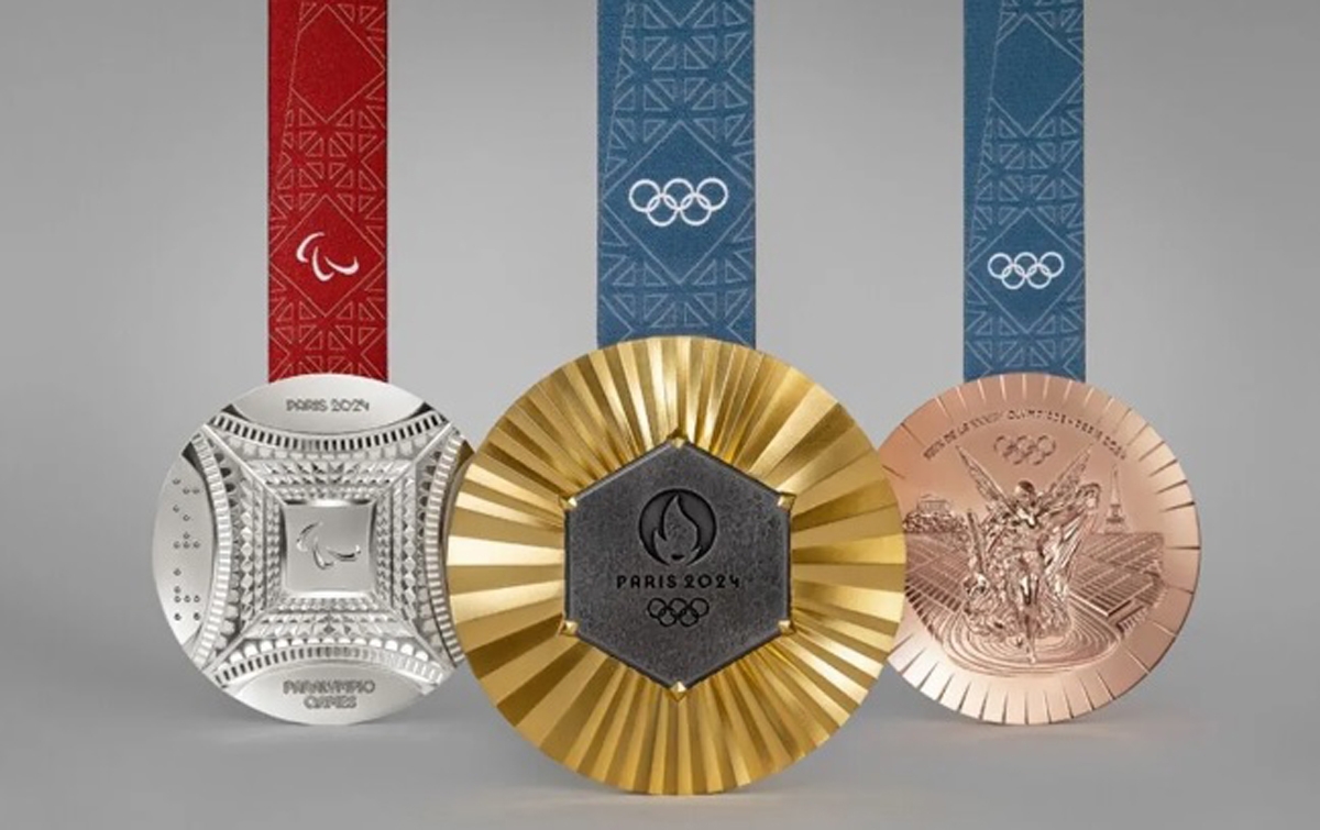 Medali Olimpiade Paris Terbuat dari Potongan Logam Menara Eiffel