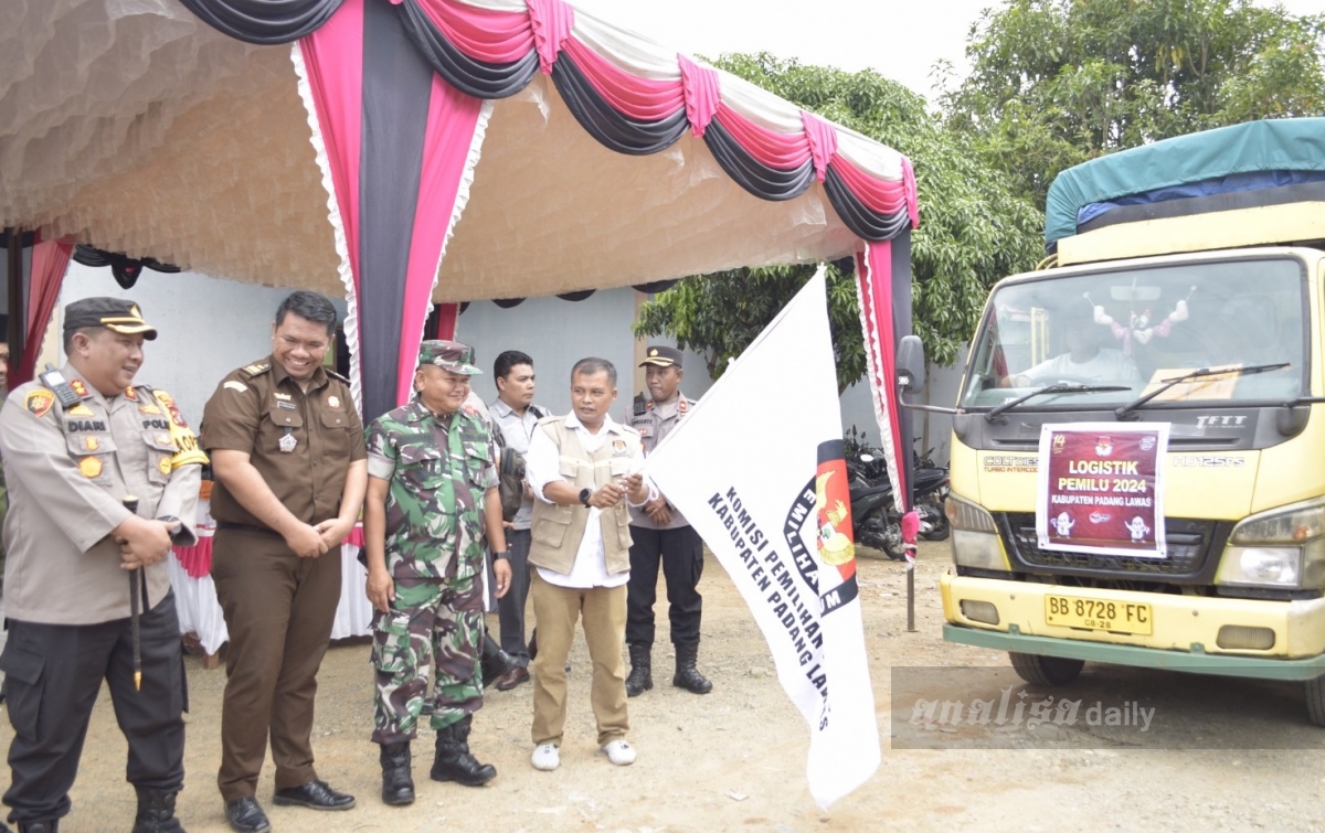 Logistik Pemilu Untuk 8 Kecamatan di Palas Didistribusikan