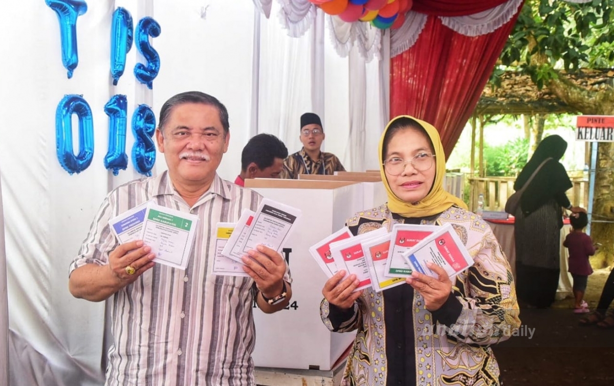 Ali Yusuf Siregar Puji Tingkat Partisipasi Masyarakat ke TPS