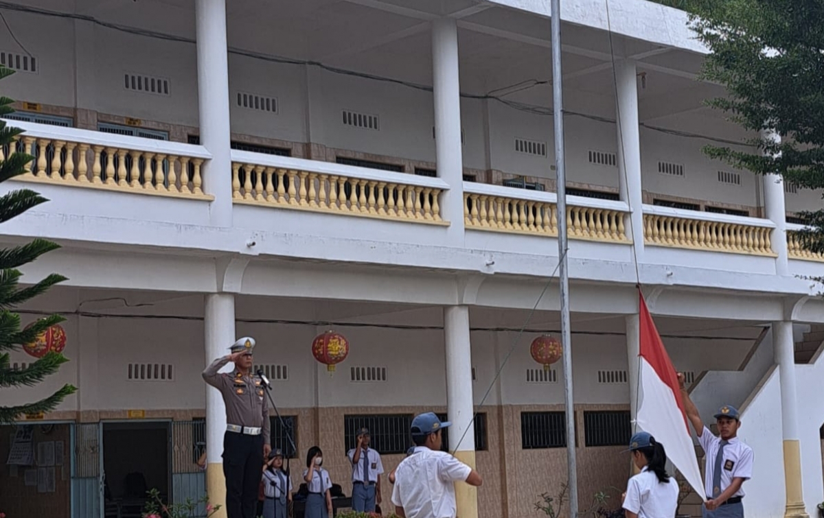 Satlantas Polres Tebingtinggi Sosialisasi Tata Cara Berlalulintas