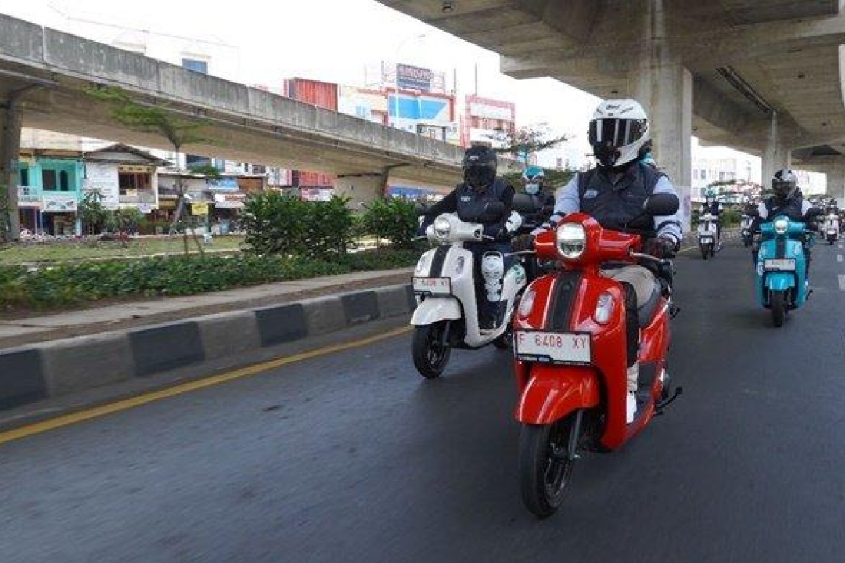 Alfa Scorpii Gelar Touring Yamaha Classy Riding Sambil Wisata di Banda Aceh