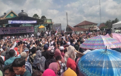Disambut Ribuan Massa di Tapsel, Anies: 14 Februari 2024 Hari Perubahan Indonesia