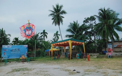 Lewat Festival Layangan Hias, Relawan Bobby Nasution Mengangkat Nilai Budaya Batu Bara