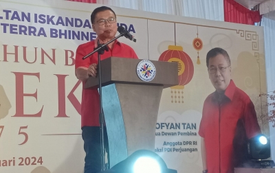 Sofyan Tan Ajak Etnis Tionghoa Merenungi Sejarah Panjang Imlek di Indonesia
