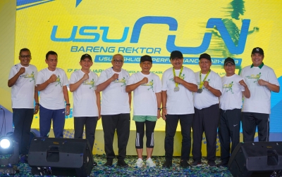 Rektor Muryanto Amin Launching USU Kampus Digital, 9 Aplikasi Dihasilkan dalam 3 Tahun Kepemimpinannya