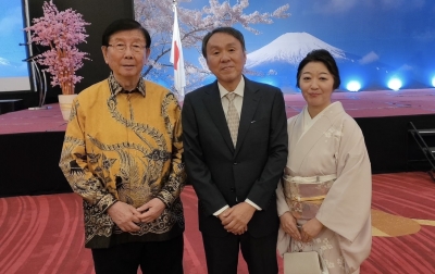 Pemimpin Umum Harian Analisa Hadiri Resepsi HUT Ke-64 Kaisar Jepang di Medan