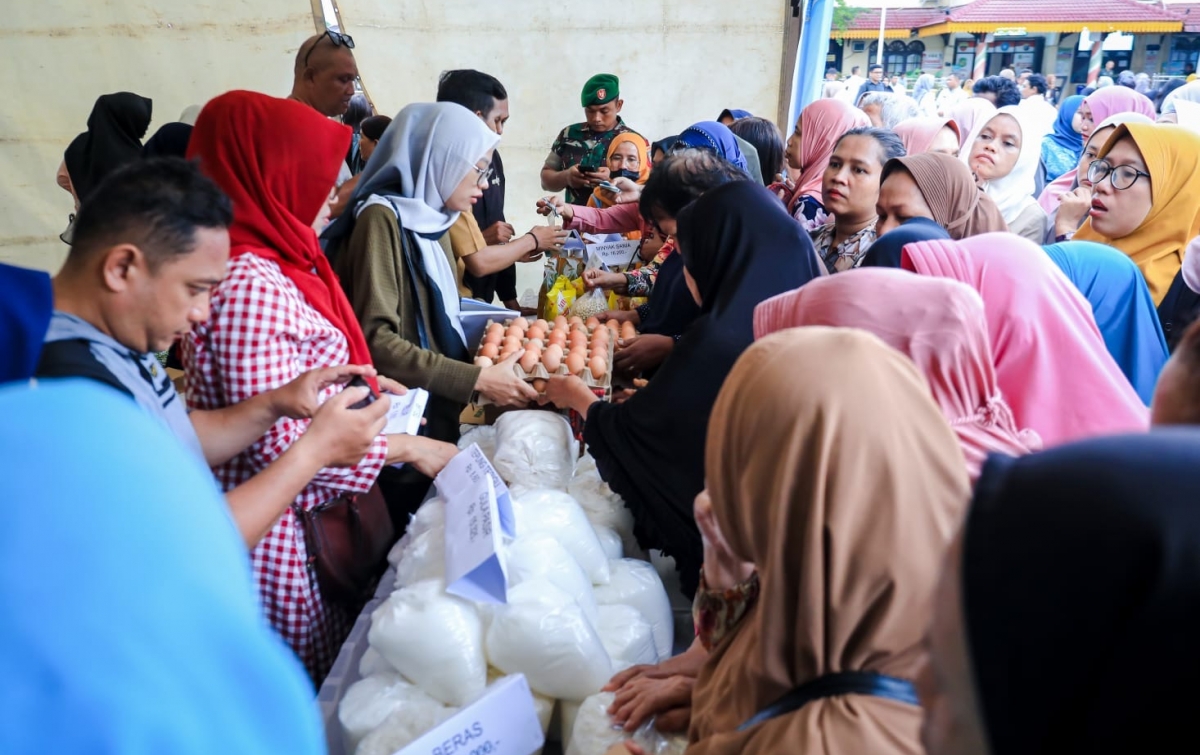 Sambut Ramadan, Pemko Medan Gelar Pasar Murah