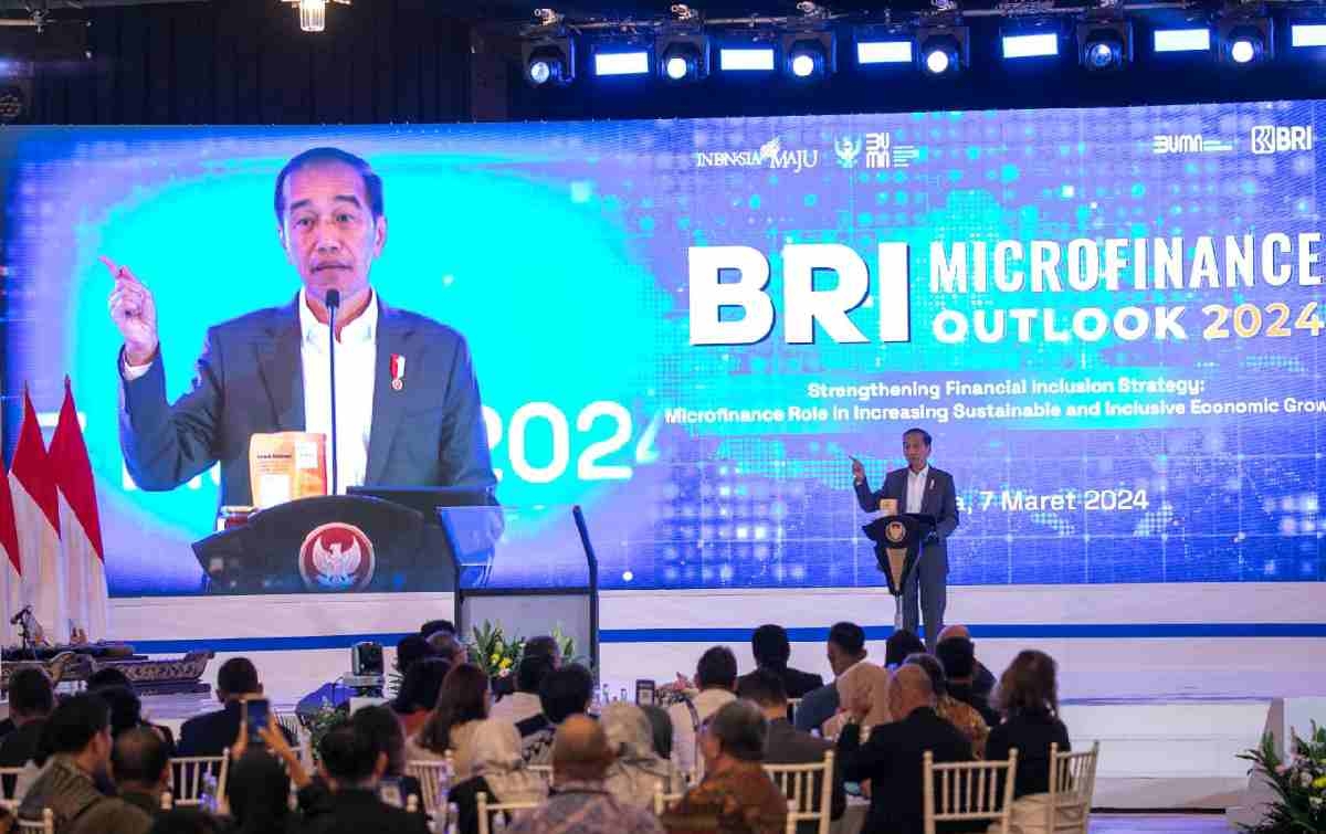 Buka BRI Microfinance Outlook 2024, Presiden Apresiasi BRI Dorong Pertumbuhan Ekonomi Melalui Inklusi Keuangan