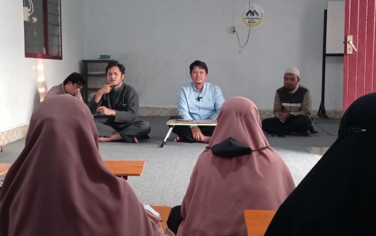 Hadir di Muallaf Center Medan, Prof Ridha Disebut Sumber Ilmu dan Wawasan