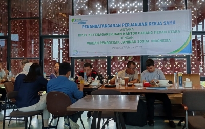 BPJS Ketenagakerjaan Medan Utara Kerja Sama Wadah Penggerak Jaminan Sosial