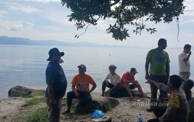 Hendak Ambil Drum, Robin Tenggelam di Danau Toba