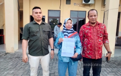 Tengku Nurhayati Laporkan Pengacara Yayasan Darwisyah ke Polres Sergai