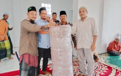 Warga Bersyukur Masjid Bilal Harun Lingkungan III Banjar Raja Diresmikan