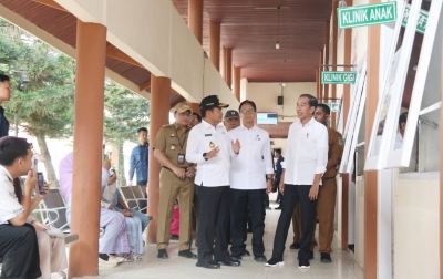 Dampingi Jokowi Tinjau RSUD Sibuhuan, Hassanudin: Rasio Tempat Tidur RS di Sumut Lebihi Standar WHO