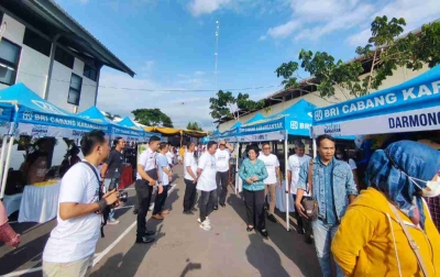 Safari Ramadan di Jateng dan Sulsel, BRI Gelar Pasar Murah 2.000 Paket Sembako