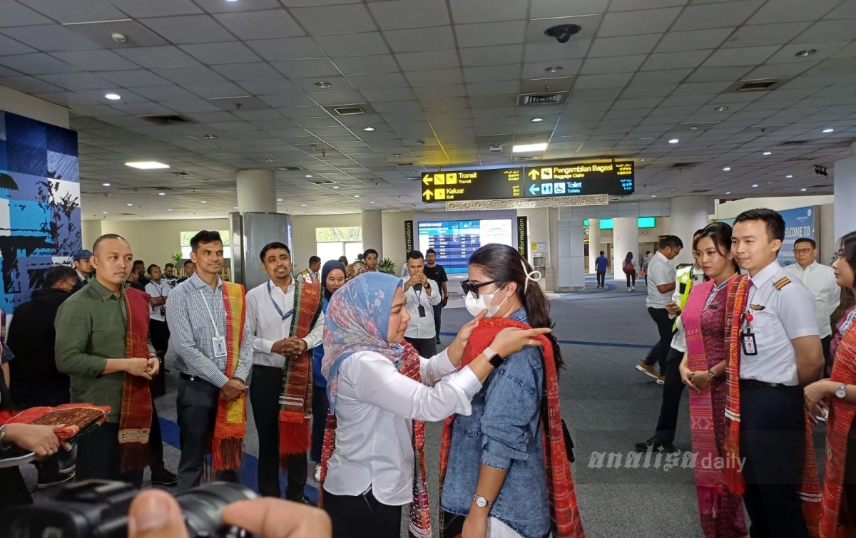 Tingkatkan Konektivitas, Rute Perdana Lion Air Balikpapan-Kualanamu Diresmikan