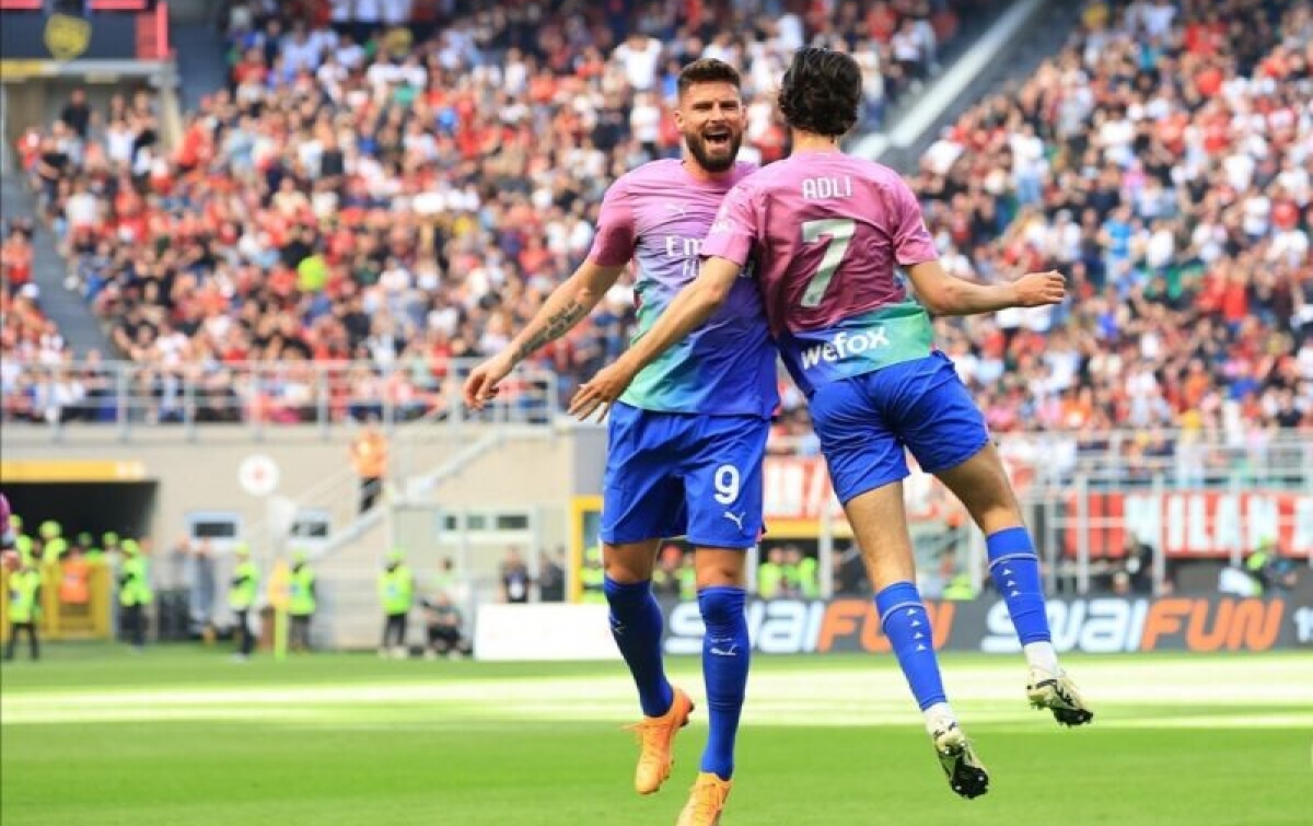 Pulisic, Giroud, dan Leao Bawa AC Milan Menang 3-0 Atas Lecce