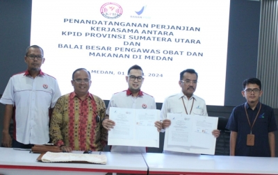 Perketat Pengawasan Isi Siaran Obat dan Makanan, KPID Sumut-BPOM Medan Tandatangani Kerja Sama