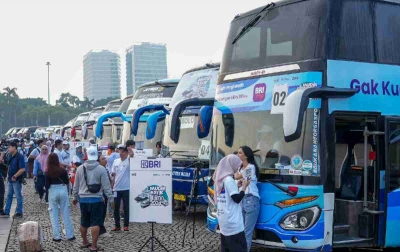 BRI Group Berangkatkan 12.173 Orang Mudik Asyik Bersama BUMN 2024