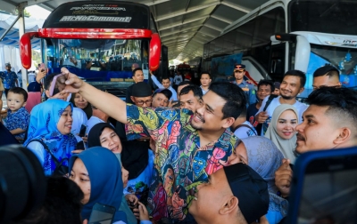 Mudik Gratis Pemko Medan, Bobby Nasution Berangkatkan 6.060 Pemudik