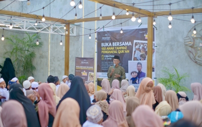 Ratusan Anak Penghafal Quran Dihibur Komunitas Sedekah di Medan