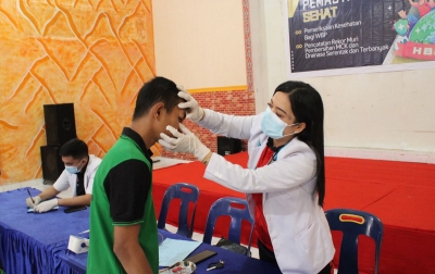 Lapas Siborongborong Periksa Kesehatan Warga Binaan