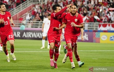 Babak Pertama: Indonesia Unggul 2-0 Atas Jordania