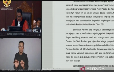 MK Tolak Dalil AMIN Soal Jokowi 'Cawe-cawe' di Pilpres 2024