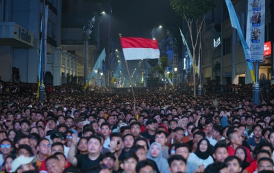 Nobar Timnas di Medan Meriah, Bobby Nasution Respons Tagline Garuda Mendunia