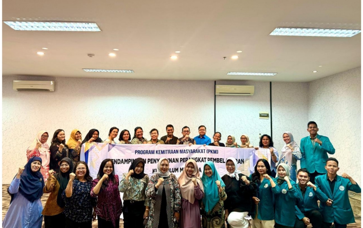 Tim PKM UNIMED Berikan Pendampingan Penyusunan Perangkat Pembelajaran Kurikulum Merdeka bagi MGMP Bahasa Prancis Sumatera Utara