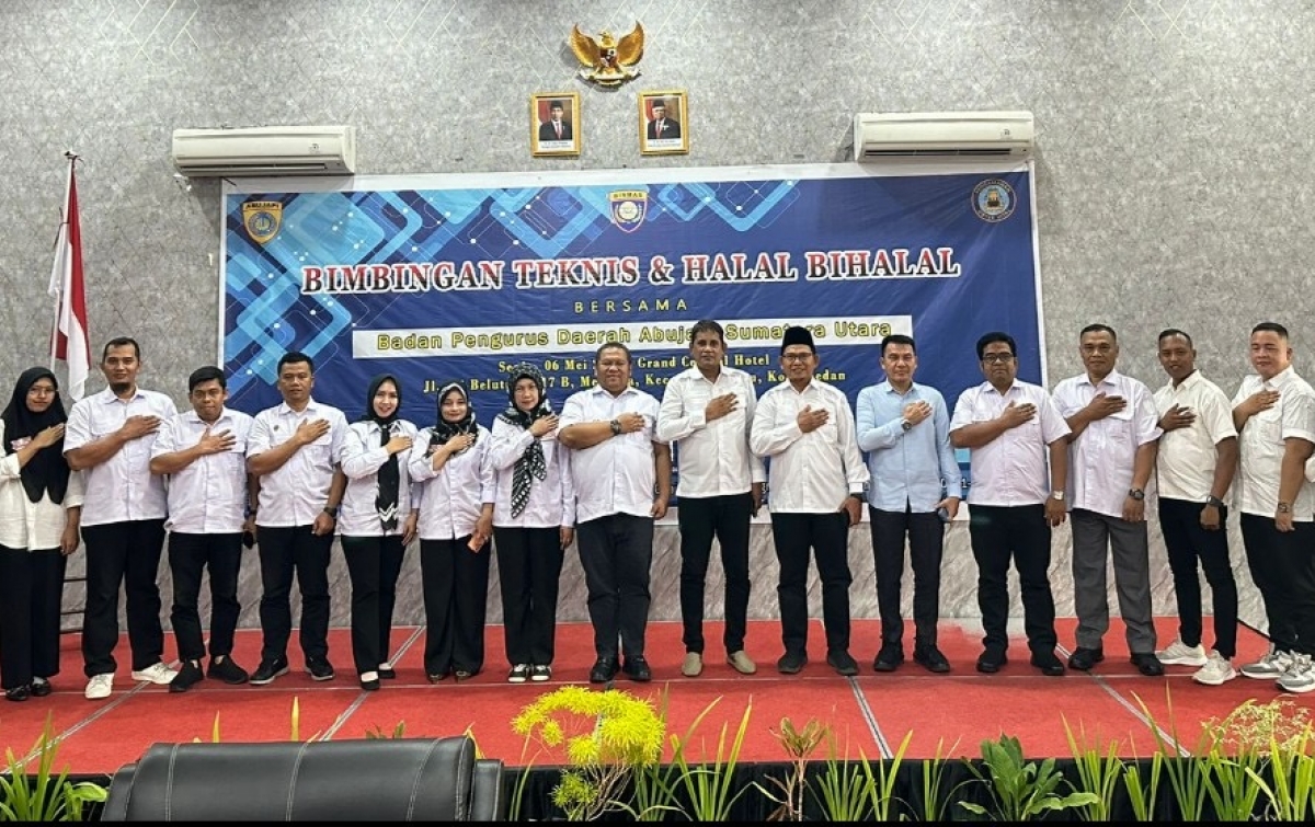 BPD Abujapi Sumut Gelar Bimtek dan Halal Bihalal