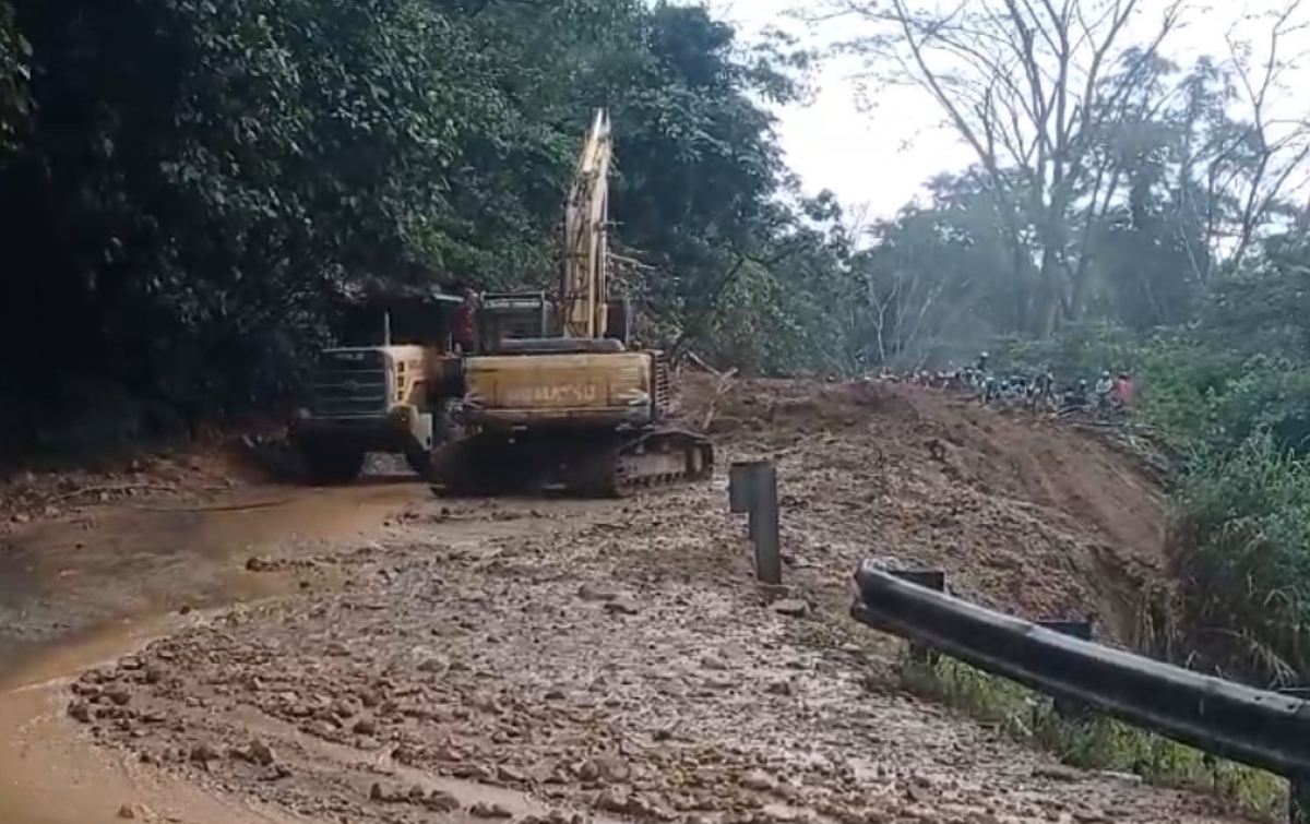 Tanah Longsor Padang: 2 Warga Hilang Ditemukan Selamat