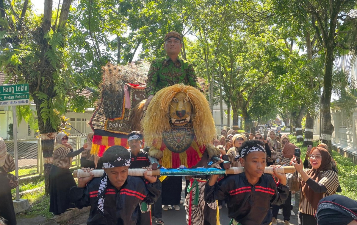 Daftar Cawagub Sumut ke Gerindra, Pujakesuma Arak Adi Saputra Reog Ponorogo