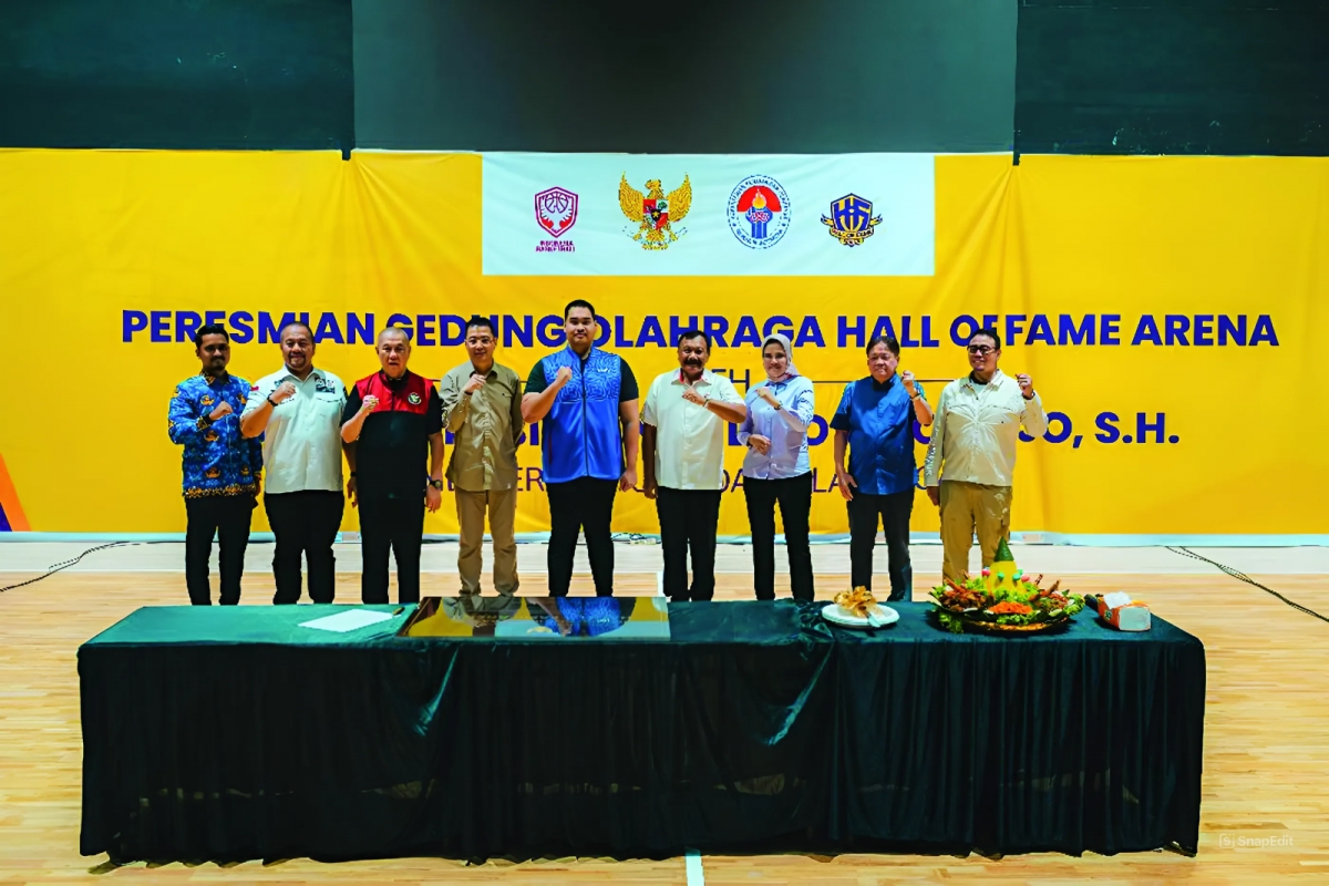 Menpora Resmikan GOR Hall of Fame Arena