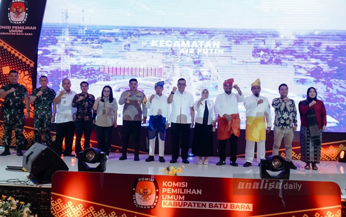 KPU Batubara Luncurkan Tahapan Pilkada 2024