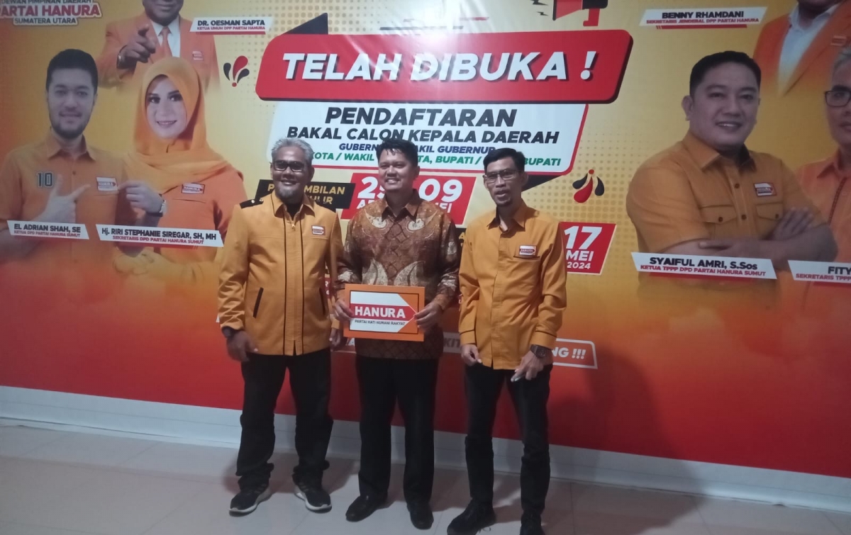 Hadiri Fit and Proper Test Partai Hanura, Prof Ridha Berharap Terjalin Koalisi Besar