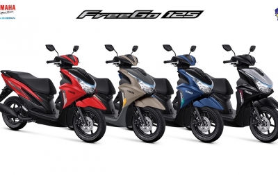 Yamaha FreeGo Warna Baru Tampil Lebih Energik dan Sporty