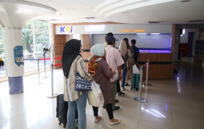 Cek, Penyesuaian Sementara Alur Layanan Ticketing dan Akses Masuk-Keluar Penumpang di Stasiun Medan
