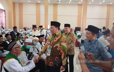 Kloter 1 Jemaah Asahan Masuk Asrama Haji, Kanwil Kemenag Sumut: Berjalan Lancar