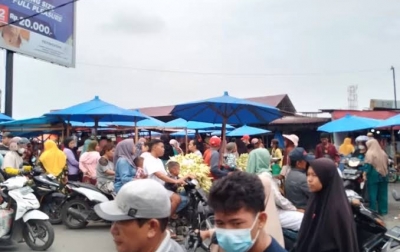 Dugaan Upeti Menghambat Proses Pemagaran Pasar Gambir Jalan di Tempat