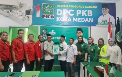 PKB Medan Terima Pendaftaran Rudy Hermanto