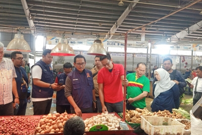 Pengawasan Bawang Putih, KPPU Sidak 2 Pasar Tradisional di Medan