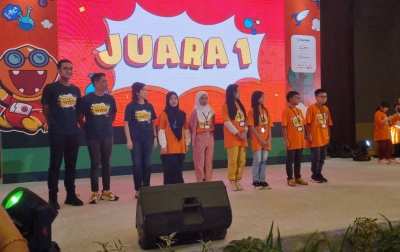 Nakamura School Sabet Juara 1 Gramedia Science Day 2024