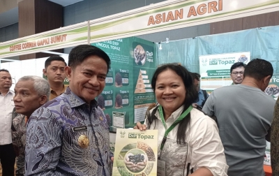 Asian Agri Pamerkan Bibit Sawit Topaz pada IPOS Forum di Medan