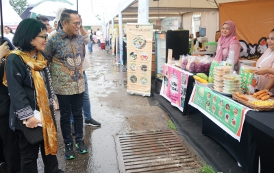 KAI Divre I Sumut Meriahkan Festival Jelajah Kuliner Nusantara, Hadirkan UMKM Binaan