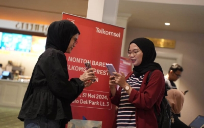 Apresiasi Pelanggan Setia, Telkomsel Gelar Nonton Bareng Hepi Serentak di 13 Kota