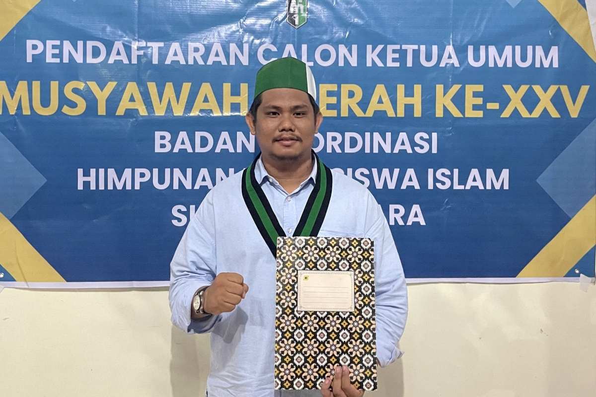 M Yusril Mahendra Ketua Umum Badko HMI Sumut, Ini Harapan Kader